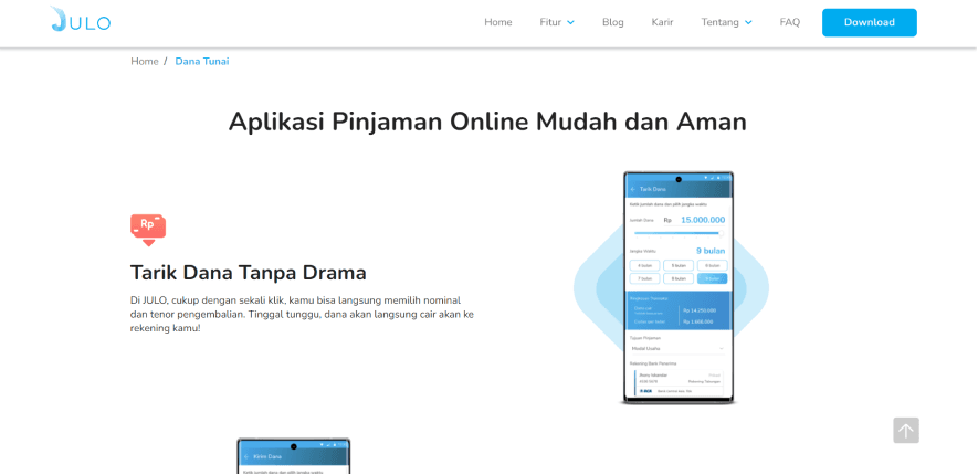 Julo is one of our client in software development