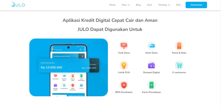 Julo is one of our client in software development