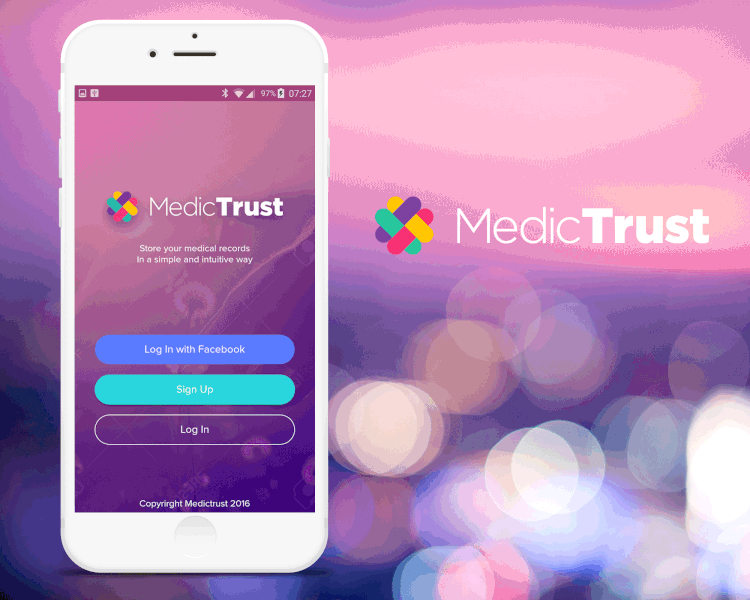 MedicTrust is one of our client in developing iOS and Android apps