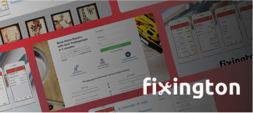 Our Startup studio bali covered request from fixington to build a web and mobile apps